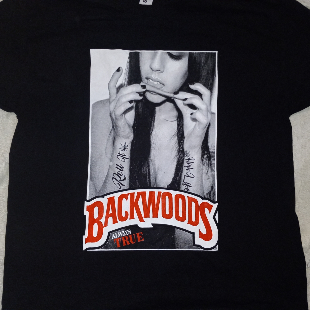 Backwoods Graphic T-Shirt in Black